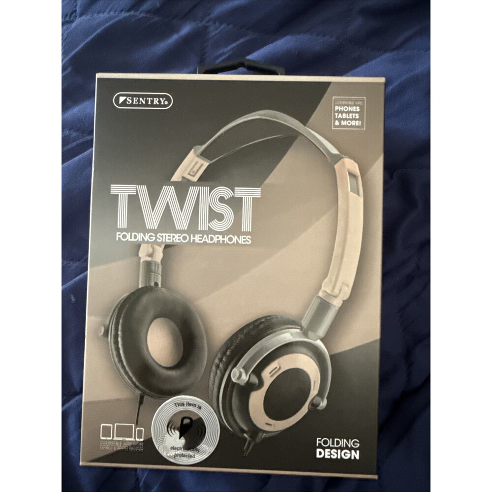 NIB headphone Sentry cushioned Compact Stereo